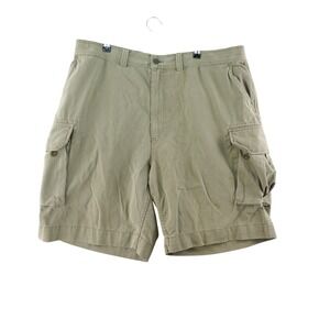 Ralph Lauren Classic Polo Chino Cargo Shorts Mens Sz 42 Khaki Outdoor Baggy Y2K